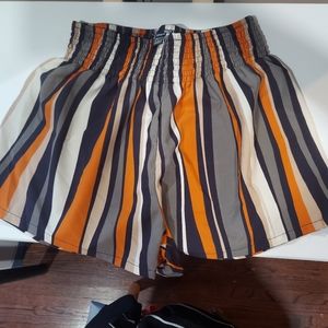 Small striped shorts